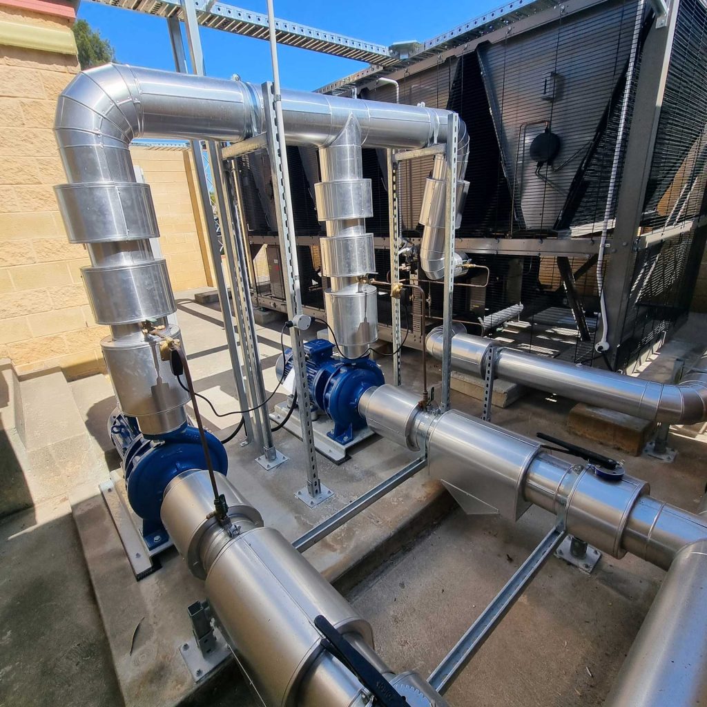 Pipes for commercial cooling equipment