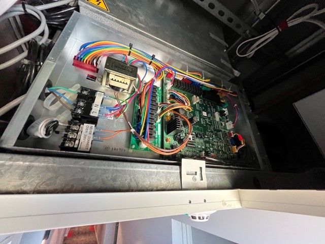 Internal Circuitry of an air conditioning unit