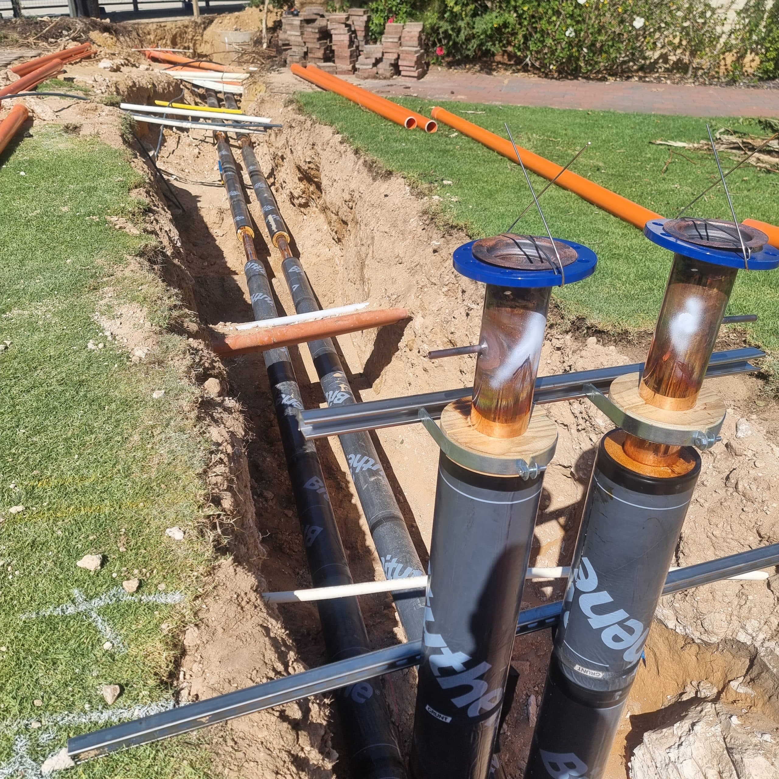 Underground piping