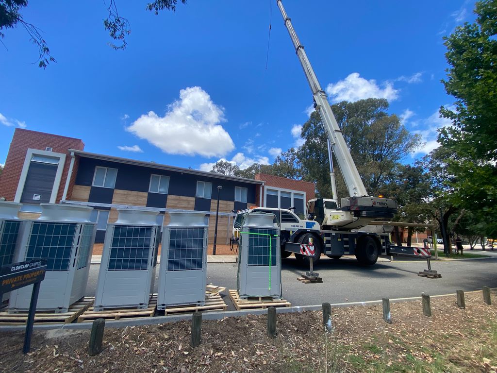 a carne is transporting equipments